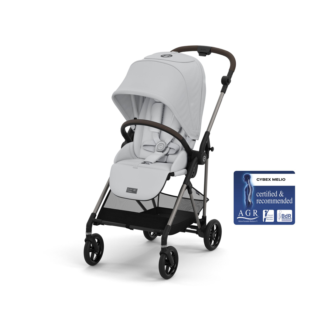CYBEX Sport babakocsi Melio Fog Grey Gold termék 2. képe