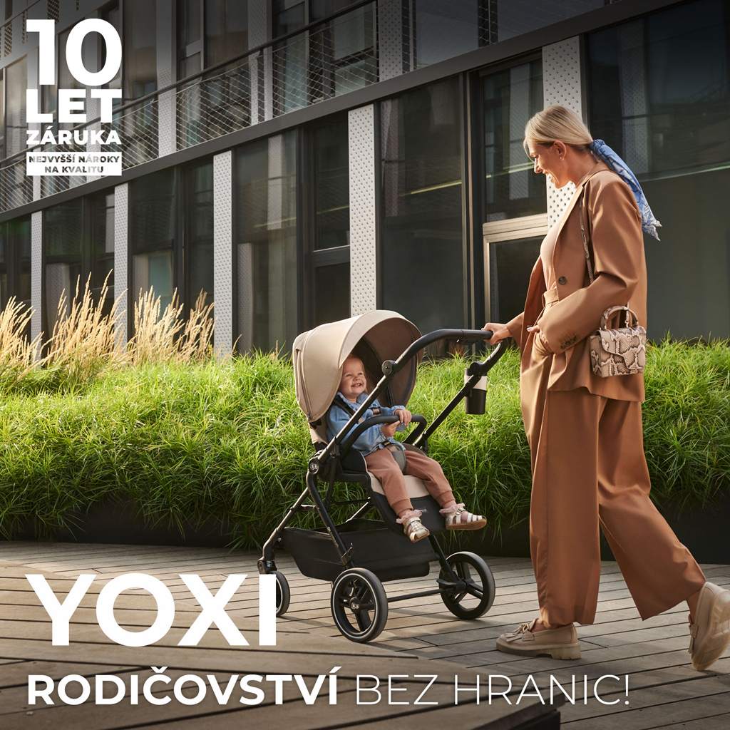 KINDERKRAFT SELECT Sport babakocsi Yoxi Pure Black termék 2. képe