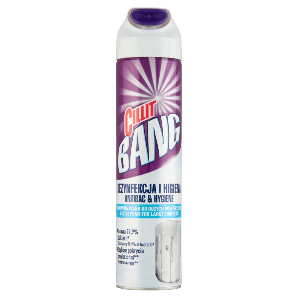 CILLIT BANG Aktivní pěna Antibacterial (600 ml) | feedo.cz
