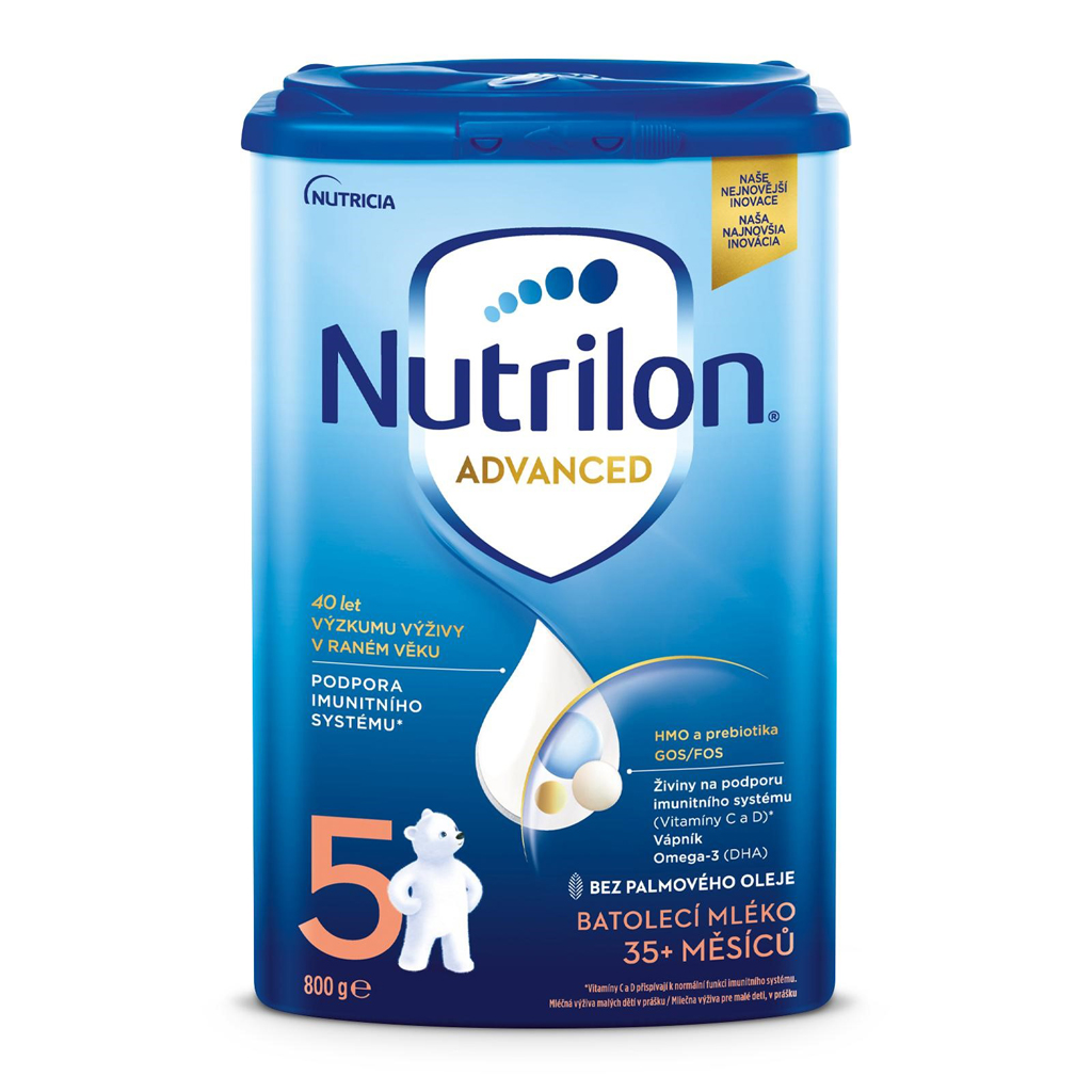 NUTRILON Mléko batolecí 5 Advanced od uk. 35. měsíce 6x 800 g