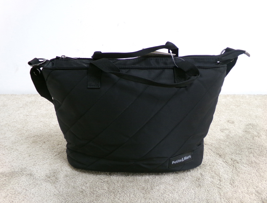 PETITE&MARS Taška přebalovací Mia Absolute Black