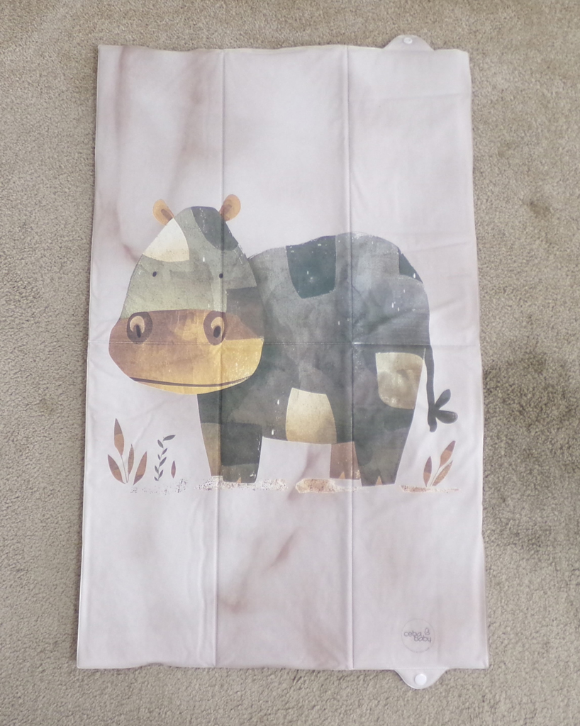 CEBA BABY Podložka přebalovací cestovní (80x50) Basic Cosy Hippo