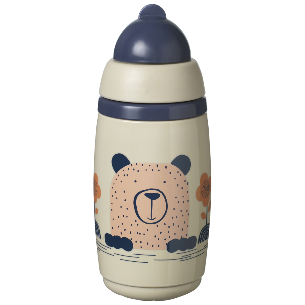 Obrázok Tommee Tippee Superstar so slamkou 12m+ Grey, 266 ml (5010415478245)