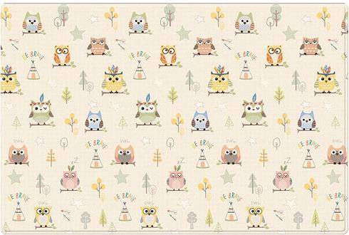 Obrázok  Parklon Podložka na hranie Parklon Silky playmat - Little Owls 150x200x1,5 