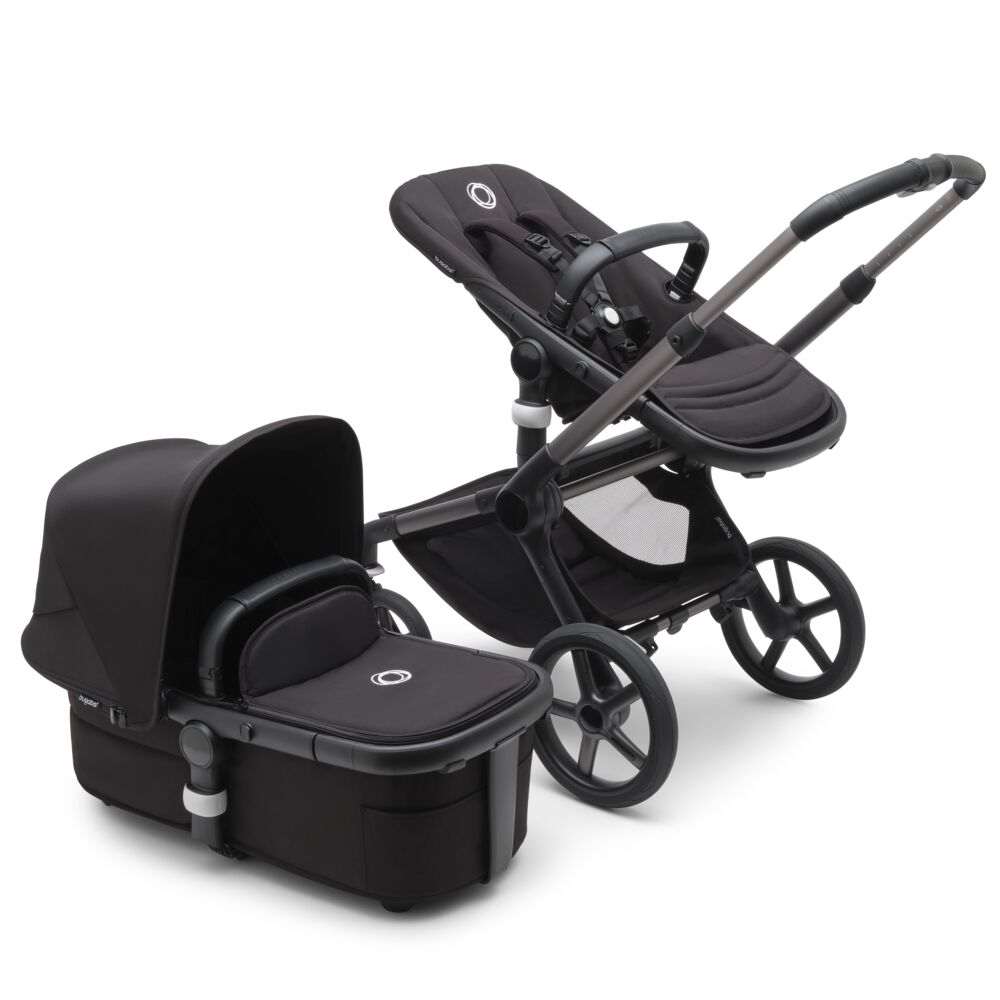 Obrázok BUGABOO Kočík kompletný Fox 5 Graphite/Midnight black-Midnight black