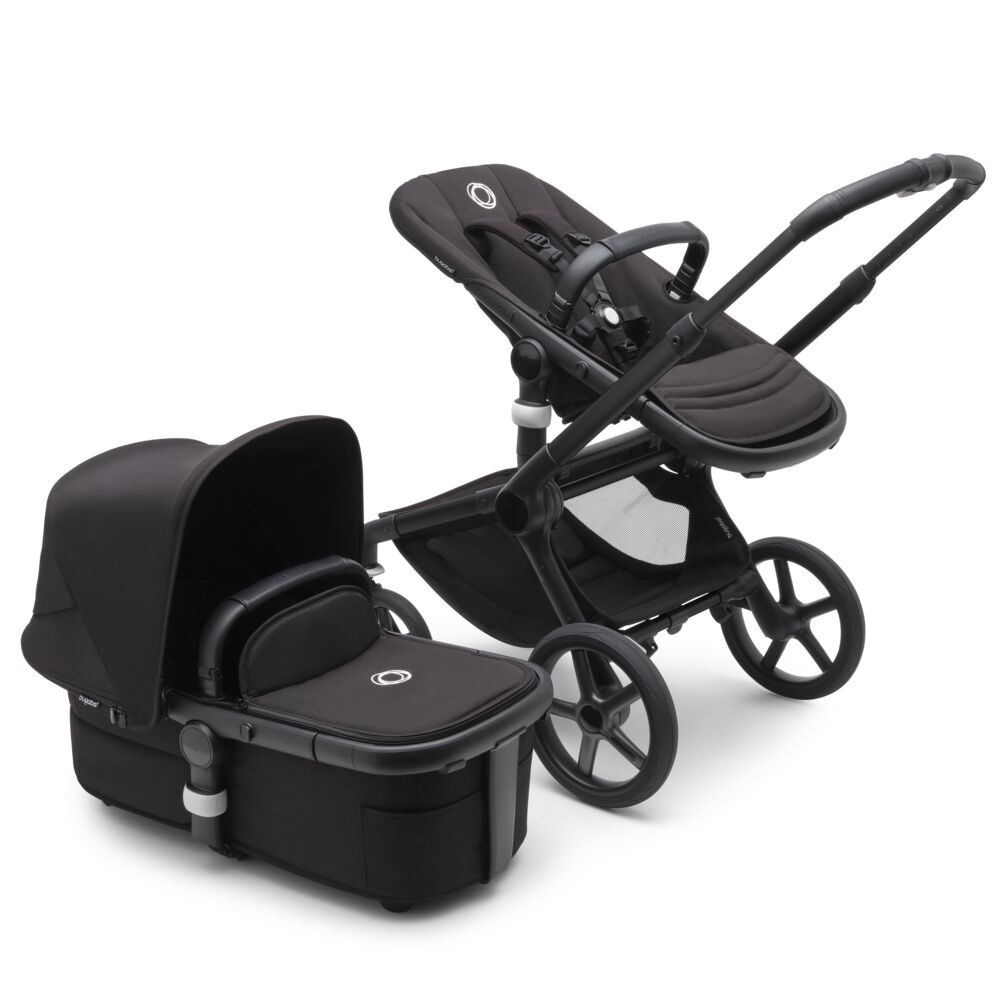 Obrázok BUGABOO Kočík kompletný Fox 5 Black/Midnight black-Midnight black