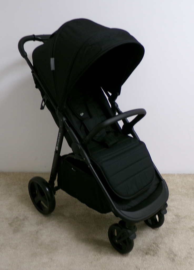 KINDERKRAFT Kočárek sportovní Rine Classic Black, Premium