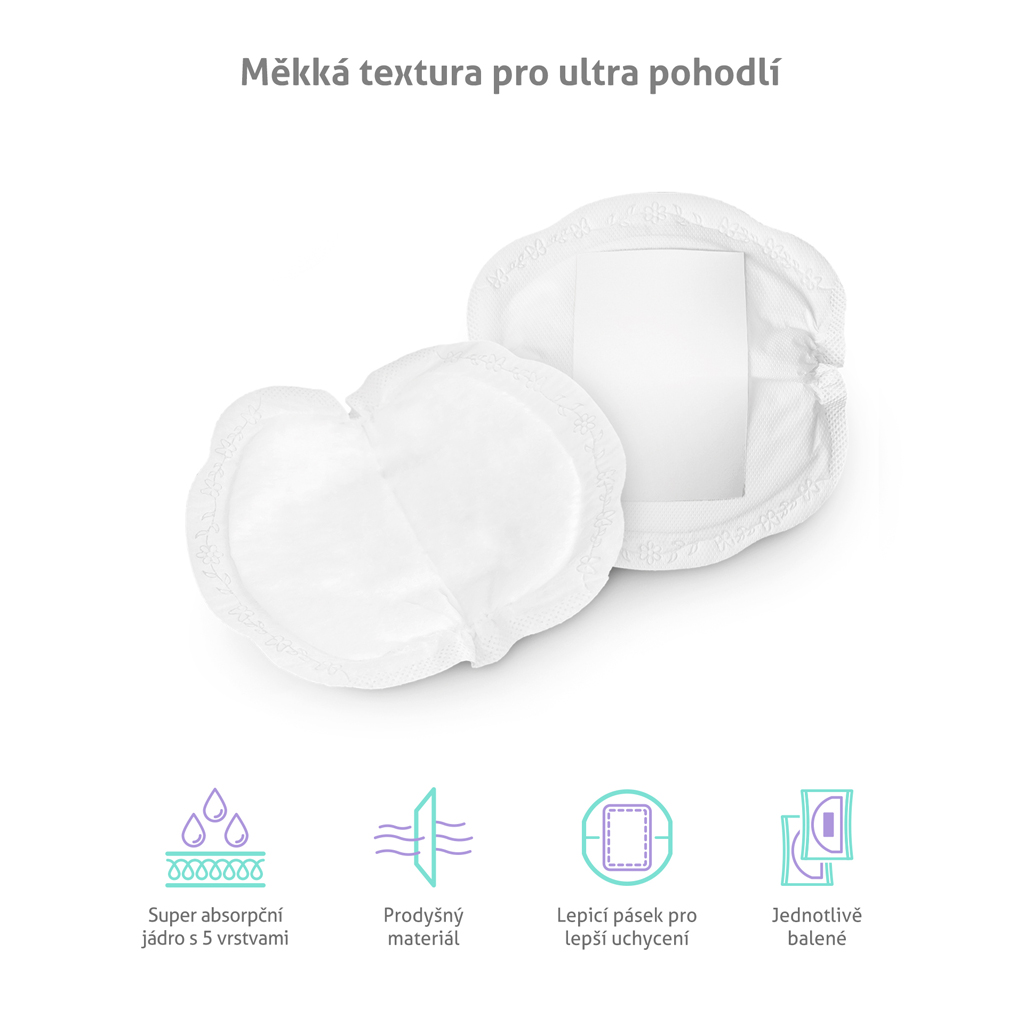 TRUELIFE Eldobható melltartóbetét Classic 50 db termék 2. képe