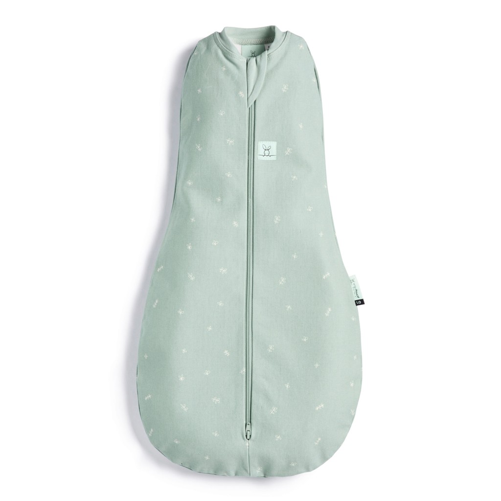 ERGOPOUCH Zavinovačka a pytel na spaní 2v1 Cocoon Sage 3-6 m, 6-8 kg, 0,2 tog