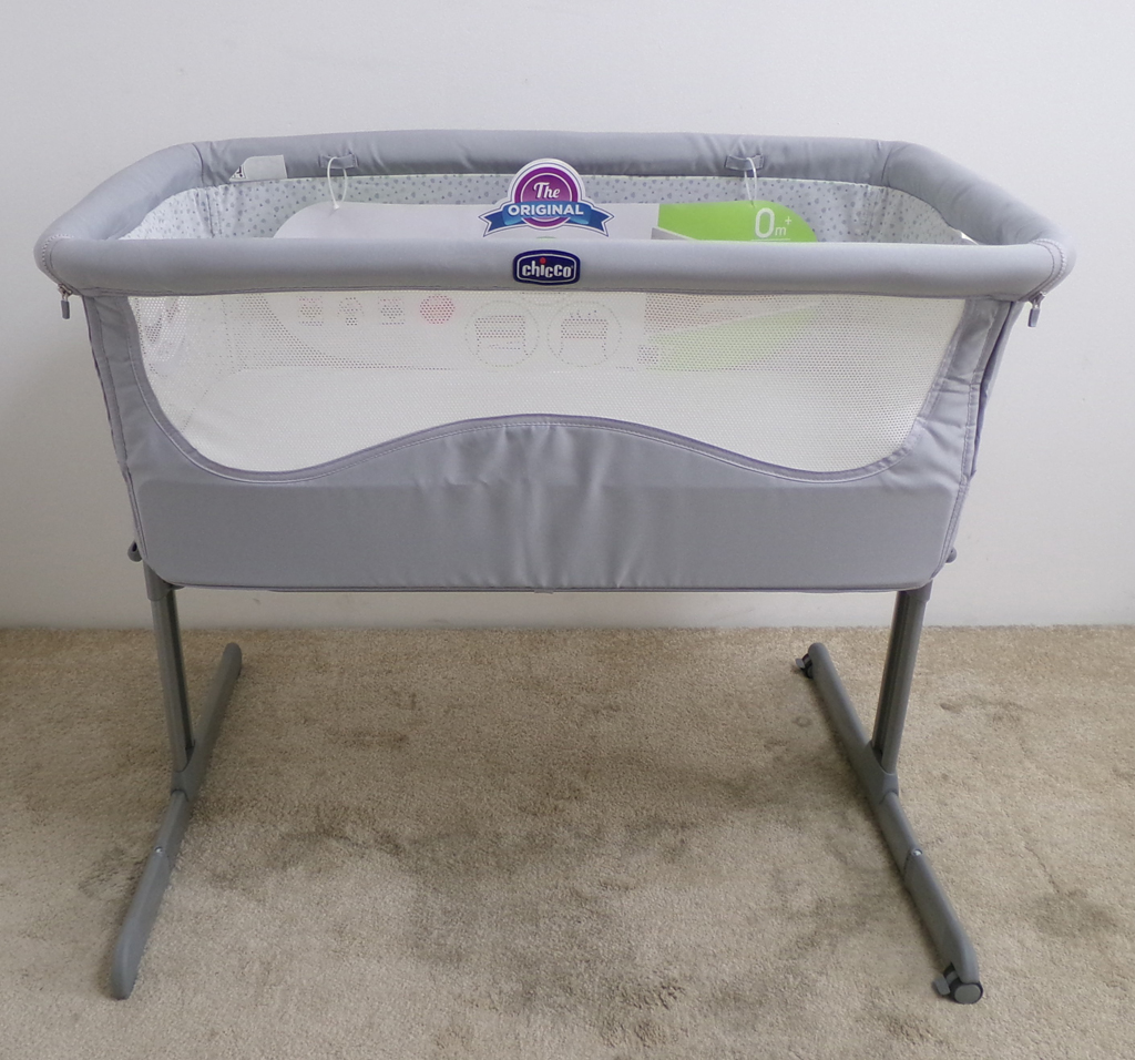CHICCO Postýlka Next2Me - Light Grey
