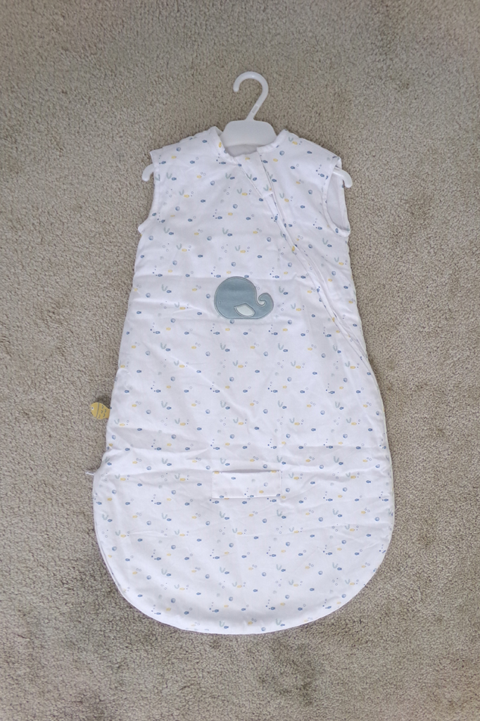 NATTOU Vak spací jersey TOG 2 velryba Sally 0-6 m, 70 cm Romeo, Jules & Sally