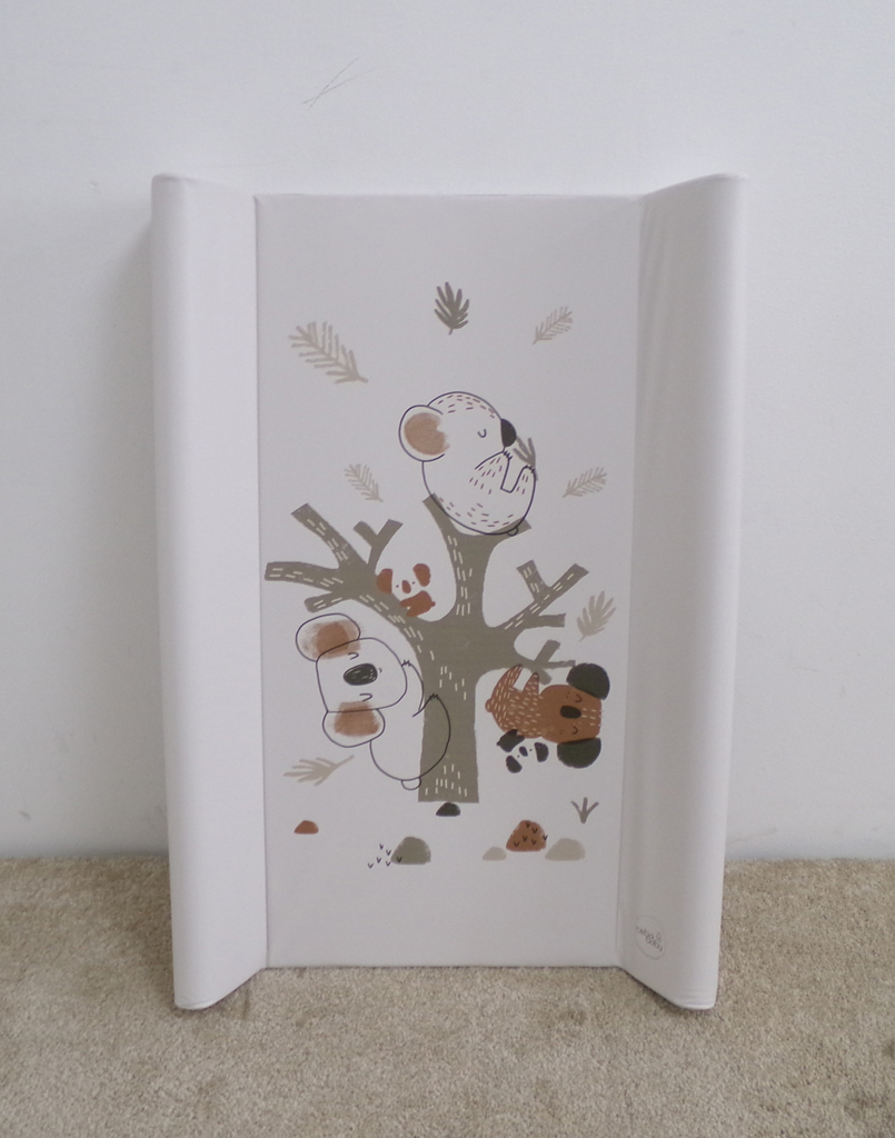 CEBA Podložka přebalovací 2-hranná s pevnou deskou (50x70) Basic Koala