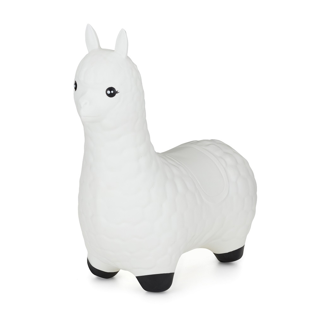 FEEDO Zvířátko skákací Llama White