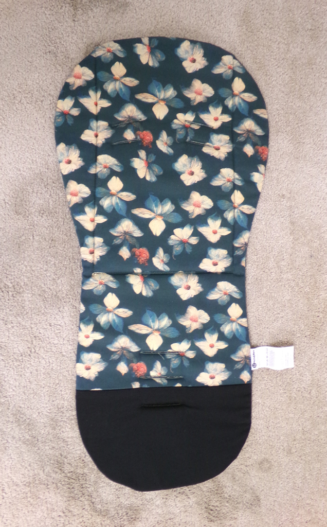 PETITE&MARS Vložka do kočárku Foamy Limited 100 Flowers