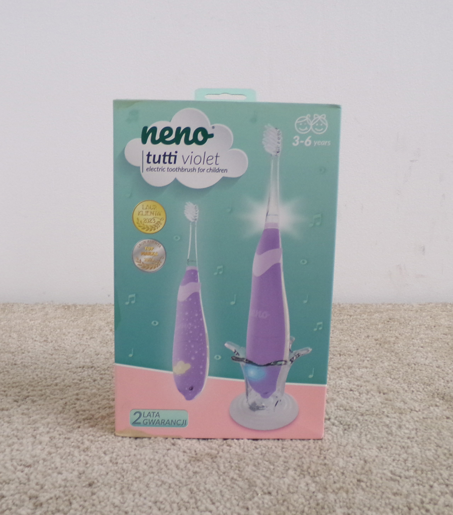 NENO Kartáček dětský elektrický Tutti - violet 3r+