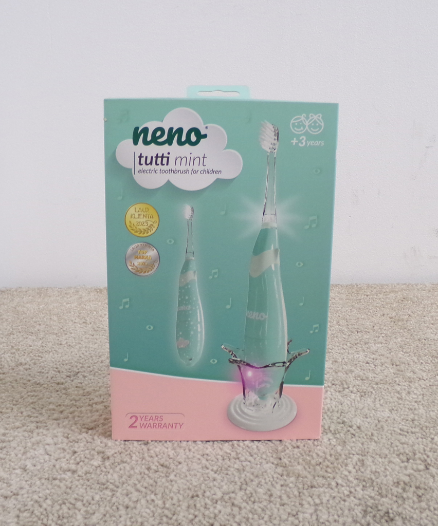 NENO Kartáček dětský elektrický Tutti - mint 3r+