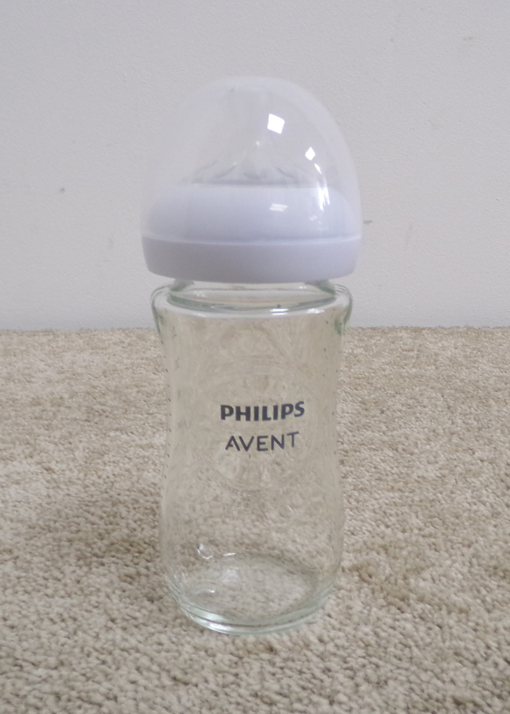 Philips AVENT Láhev Natural Response skleněná 240 ml, 1m+