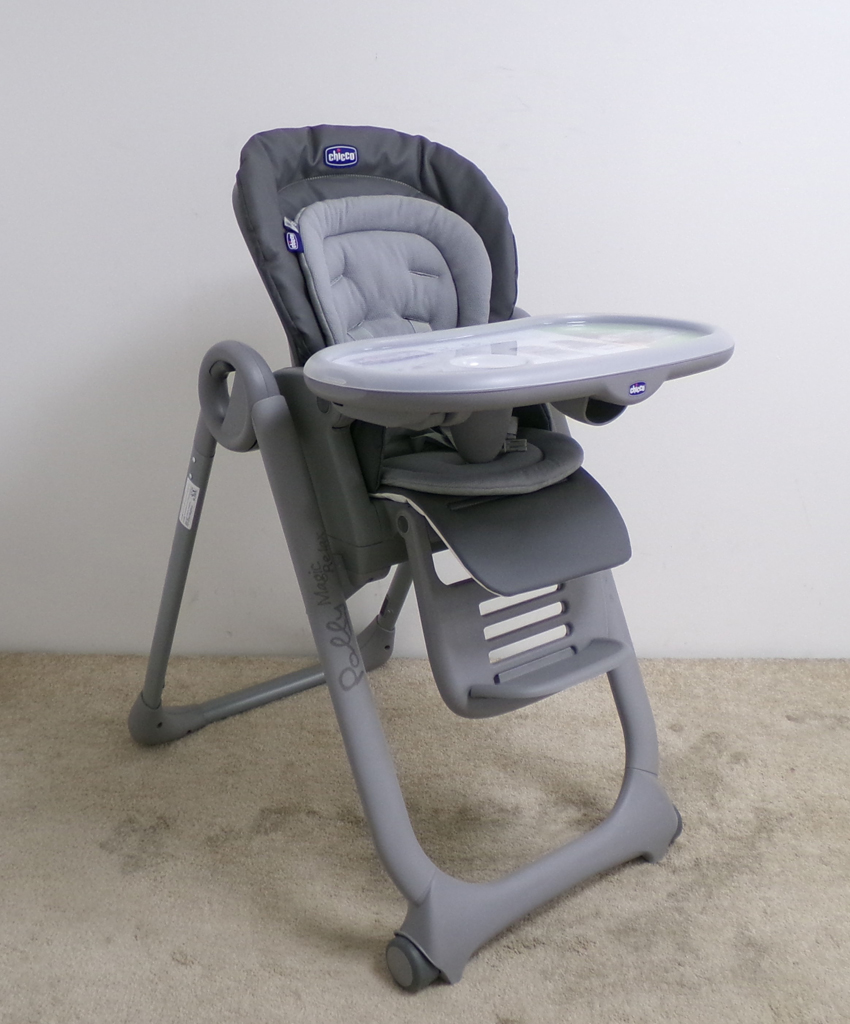 CHICCO Židlička jídelní Polly Magic Relax - Graphite