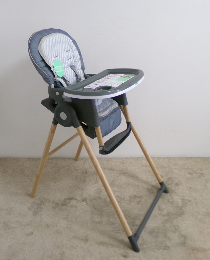 INGENUITY Židle jídelní Deluxe 7v1 Proper Positioner™ Chambray 0m+ do 23 kg