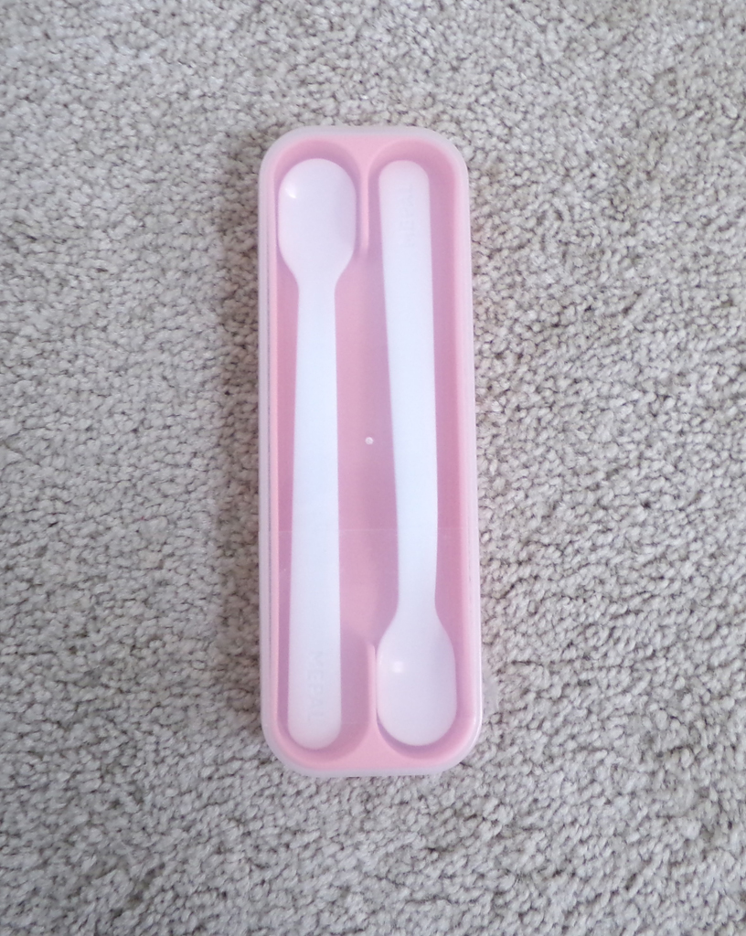MEPAL Lžíce dětské na krmení Mio Pink 2ks