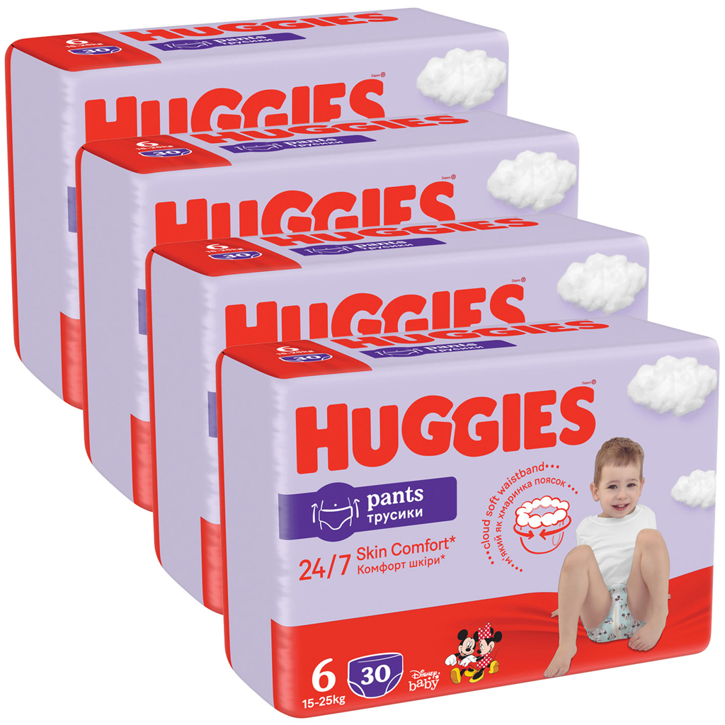 HUGGIES® Pants Nohavičky plienkové jednorazové 6 (1525 kg) 120 ks