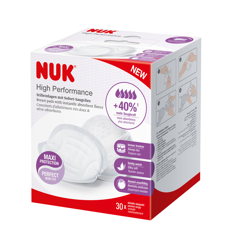 NUK High Performance melltartóbetét 30 db termék 2. képe
