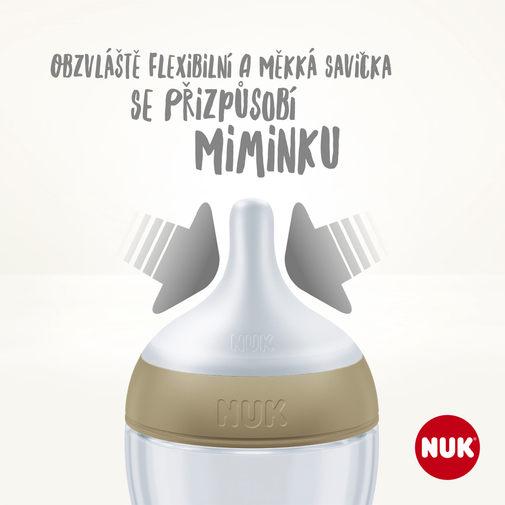 NUK Cumisüveg Perfect Match Peppa Pig 260 ml termék 2. képe