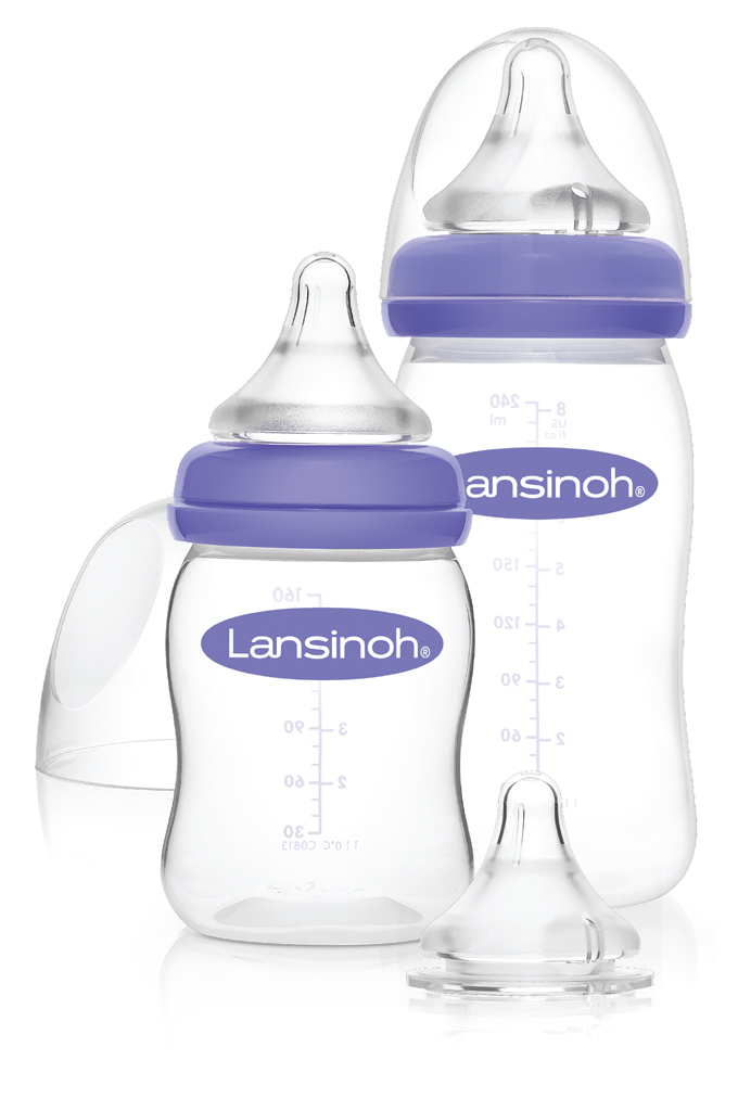 LANSINOH Készlet induló cumisüvegek (160ml, 240ml, S, M, L) termék 2. képe