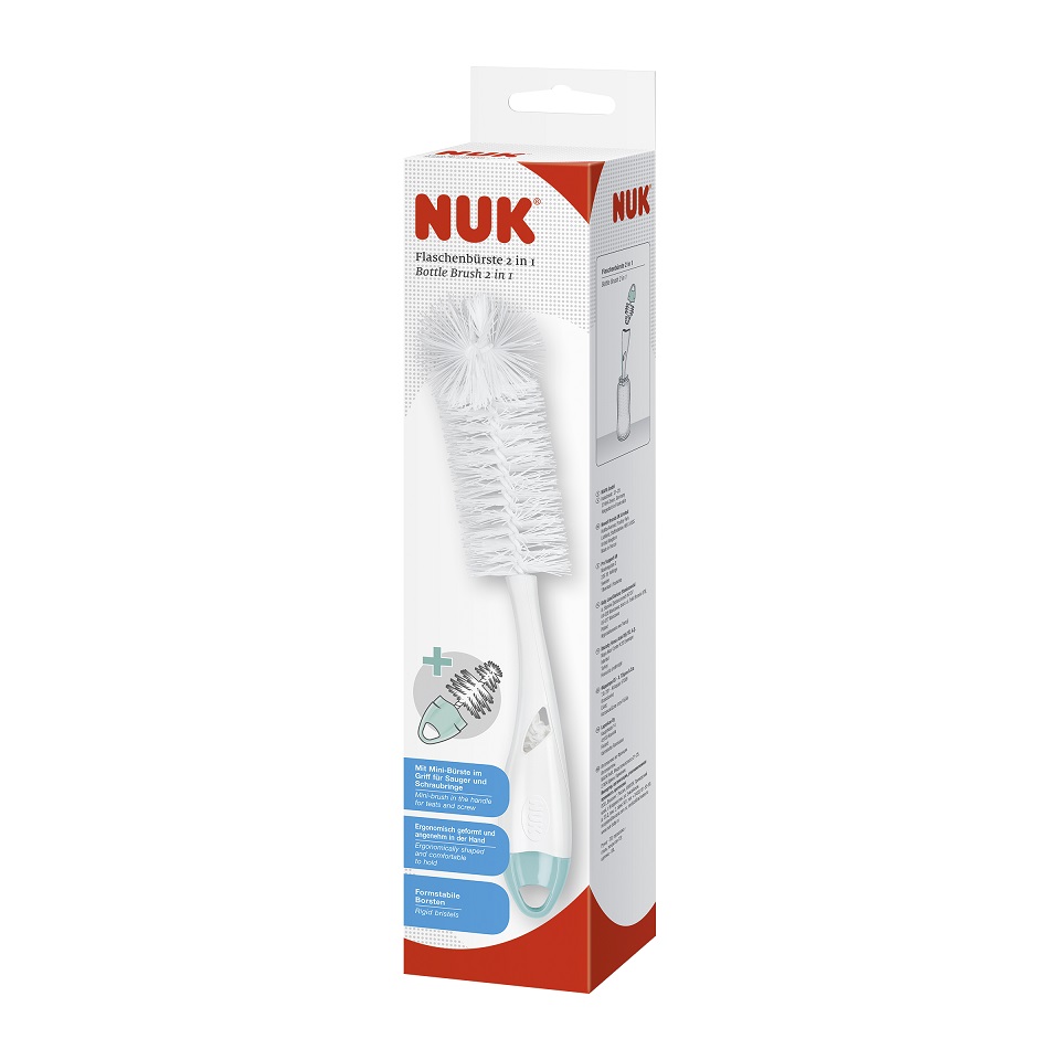 NUK 2 az 1-ben cumisüvegkefe termék 2. képe