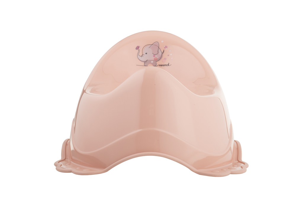 MALTEX Csúszásmentes bili dallamokkal Elefánt Minimal - peach rose termék 2. képe