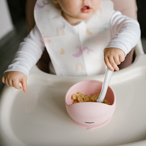 BABYONO Szilikon kanál - menta 6h+ termék 2. képe