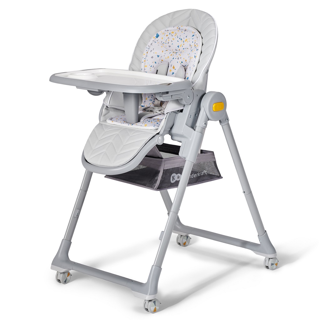 KINDERKRAFT SELECT Etetőszék Lastree Grey, Premium termék 2. képe