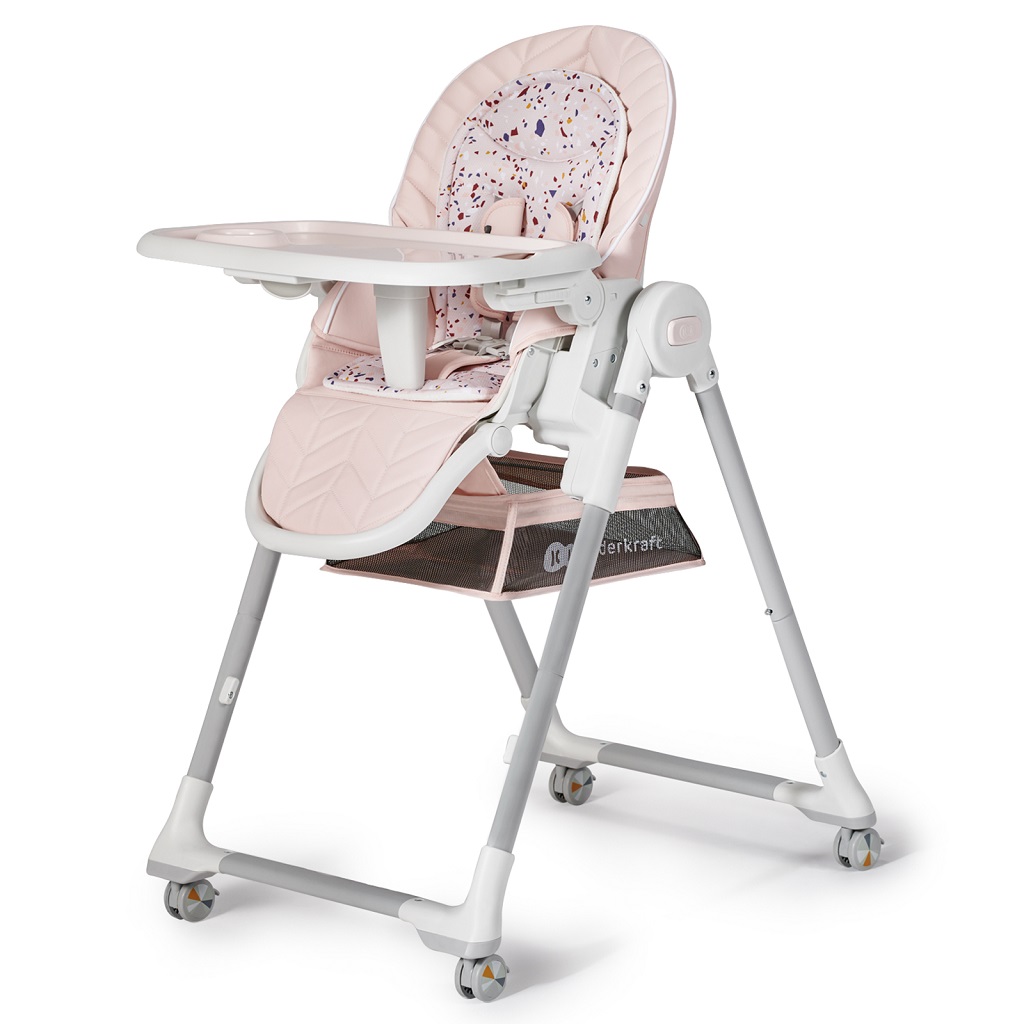 KINDERKRAFT SELECT Etetőszék Lastree Pink, Premium termék 2. képe