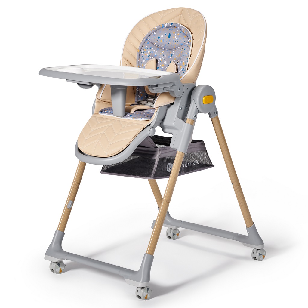 KINDERKRAFT SELECT Etetőszék Lastree Wood, Premium termék 2. képe
