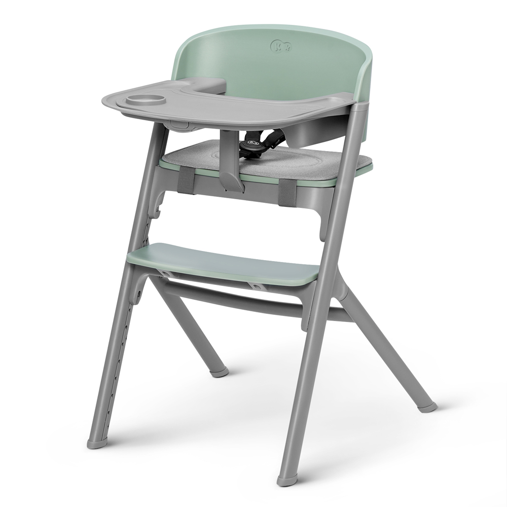 KINDERKRAFT SELECT Szett etetőszék Livy Olive Green + pihenőszék Calmee, Premium termék 2. képe