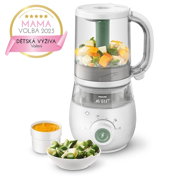 Philips AVENT Parní hrnec s mixérem 4v1 SCF885/01 