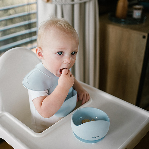 BABYONO Szilikon előke - Kék termék 2. képe