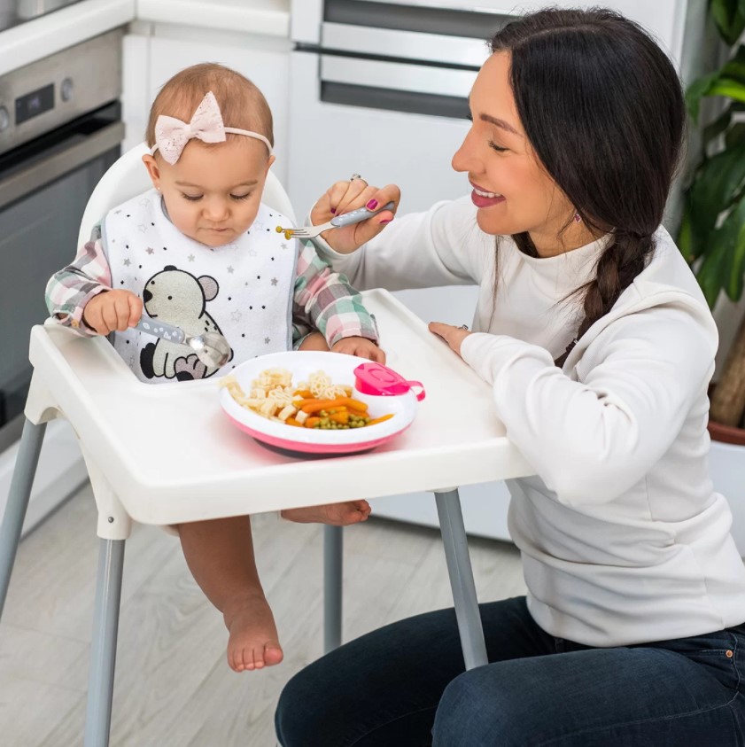 BABYONO Előke szürke termék 2. képe