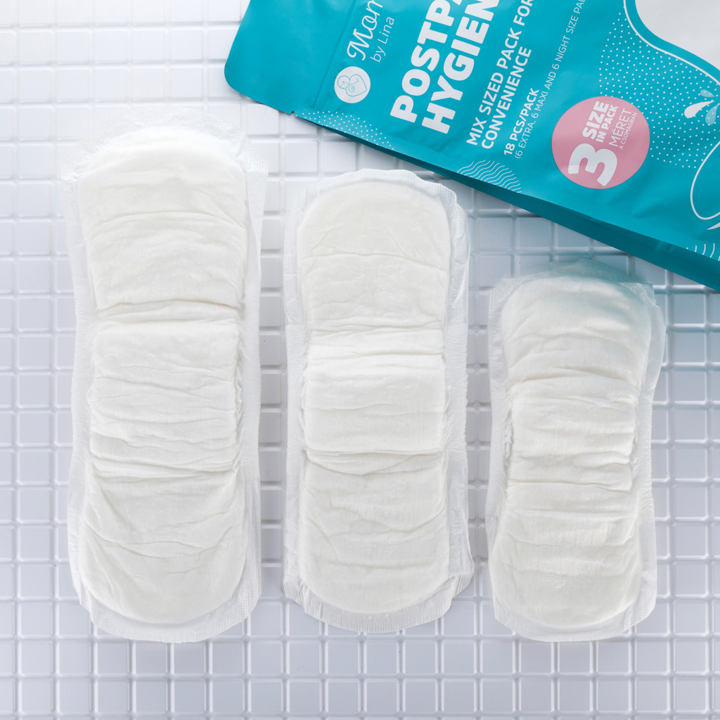 MOMCARE Szülés utáni higiéniai betétek 18db termék 2. képe