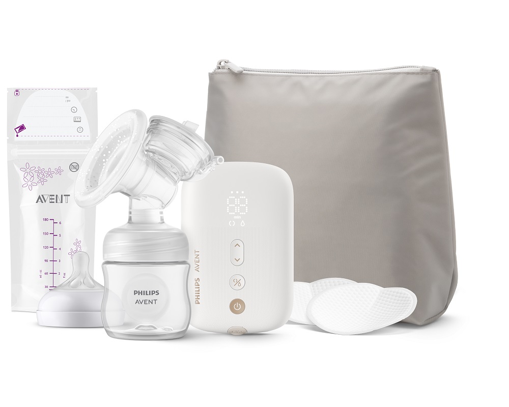Philips AVENT Elektromos prémium töltőképes anyatejfejő SCF396/31 termék 2. képe