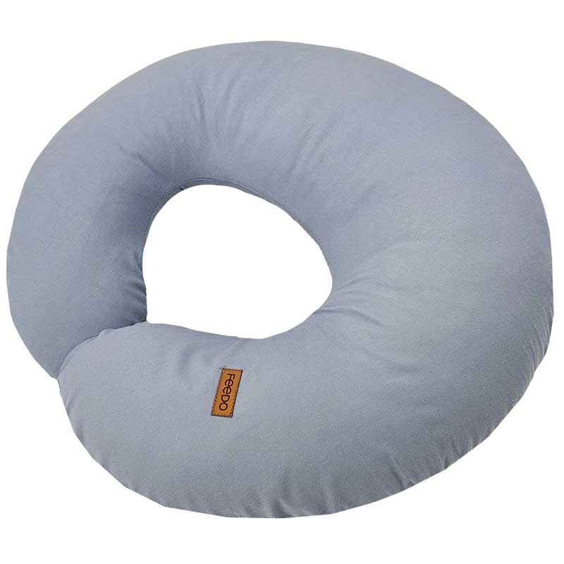 FEEDO Szoptatós párna kicsi Pasztell Kék 60 cm termék 2. képe