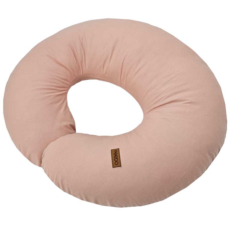 FEEDO Szoptatós párna kicsi Pasztell Rózsaszín 60 cm termék 2. képe