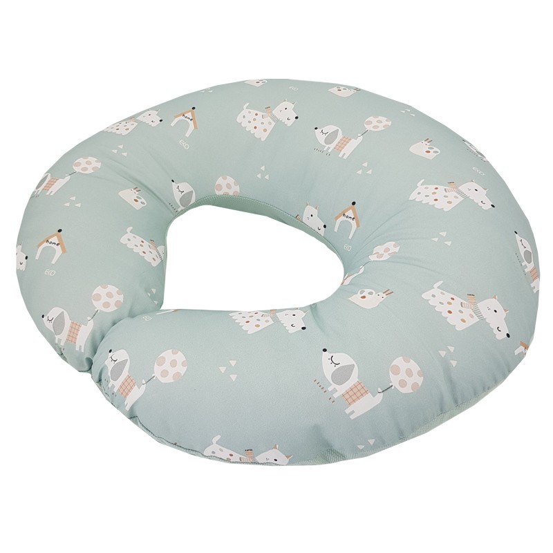 EKO Szoptatós párna kicsi VELVET Dogs Mint 60x60 cm termék 2. képe