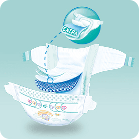 1 Pampers = 1 noc v suchu