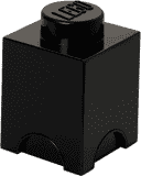 LEGO® Úložný box velikost 1 černá LEGO® Úložný box velikost 1 černá