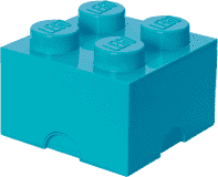 LEGO® Úložný box velikost 3 azurová LEGO® Úložný box velikost 3 azurová