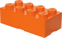 LEGO® Úložný box velikost 4 oranžová LEGO® Úložný box velikost 4 oranžová