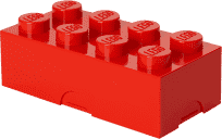 LEGO® Box na svačinu, červená LEGO® Box na svačinu, červená
