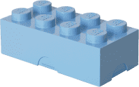 LEGO® Box na svačinu, světle modrá LEGO® Box na svačinu, světle modrá