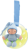 CHICCO Skřítek měsíček hrající modrý CHICCO Skřítek měsíček hrající modrý